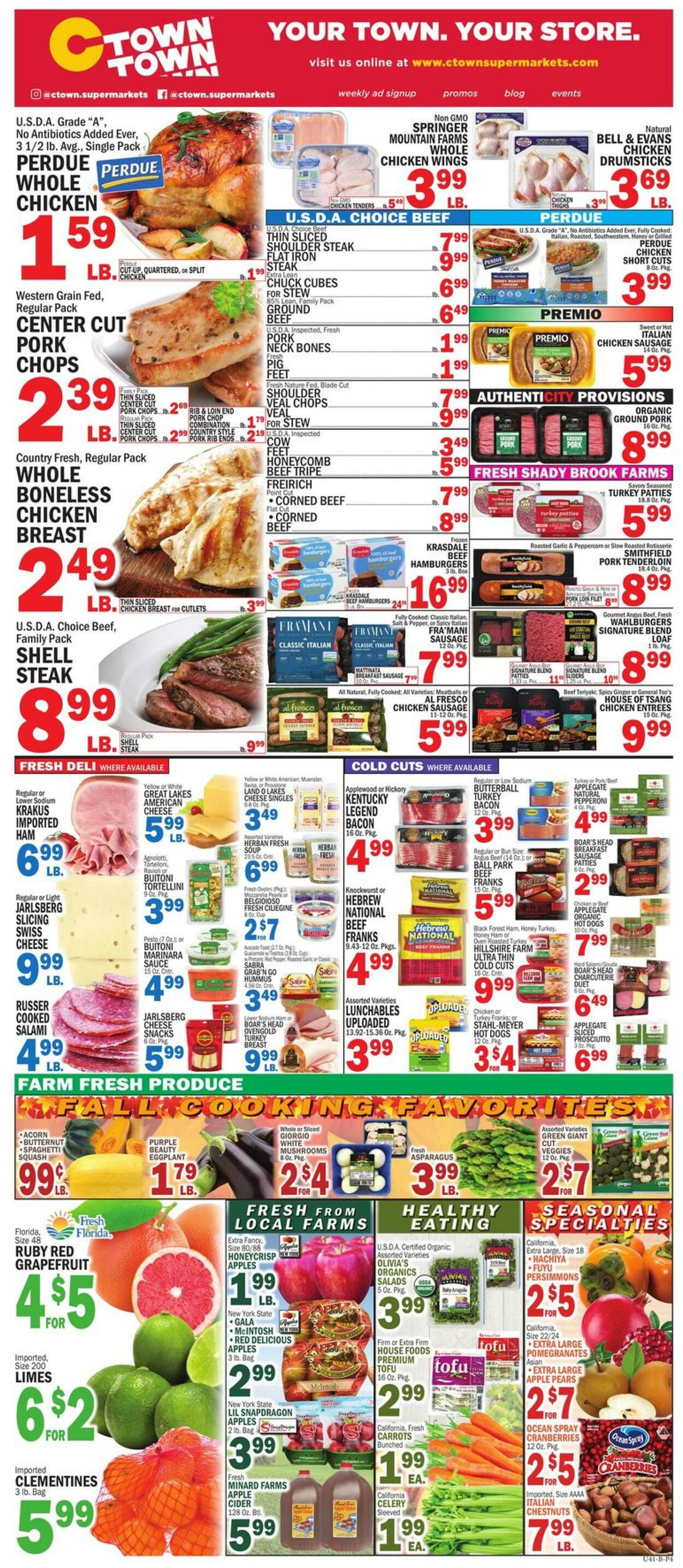 Weekly ad CTown 11/01/2024 - 11/07/2024