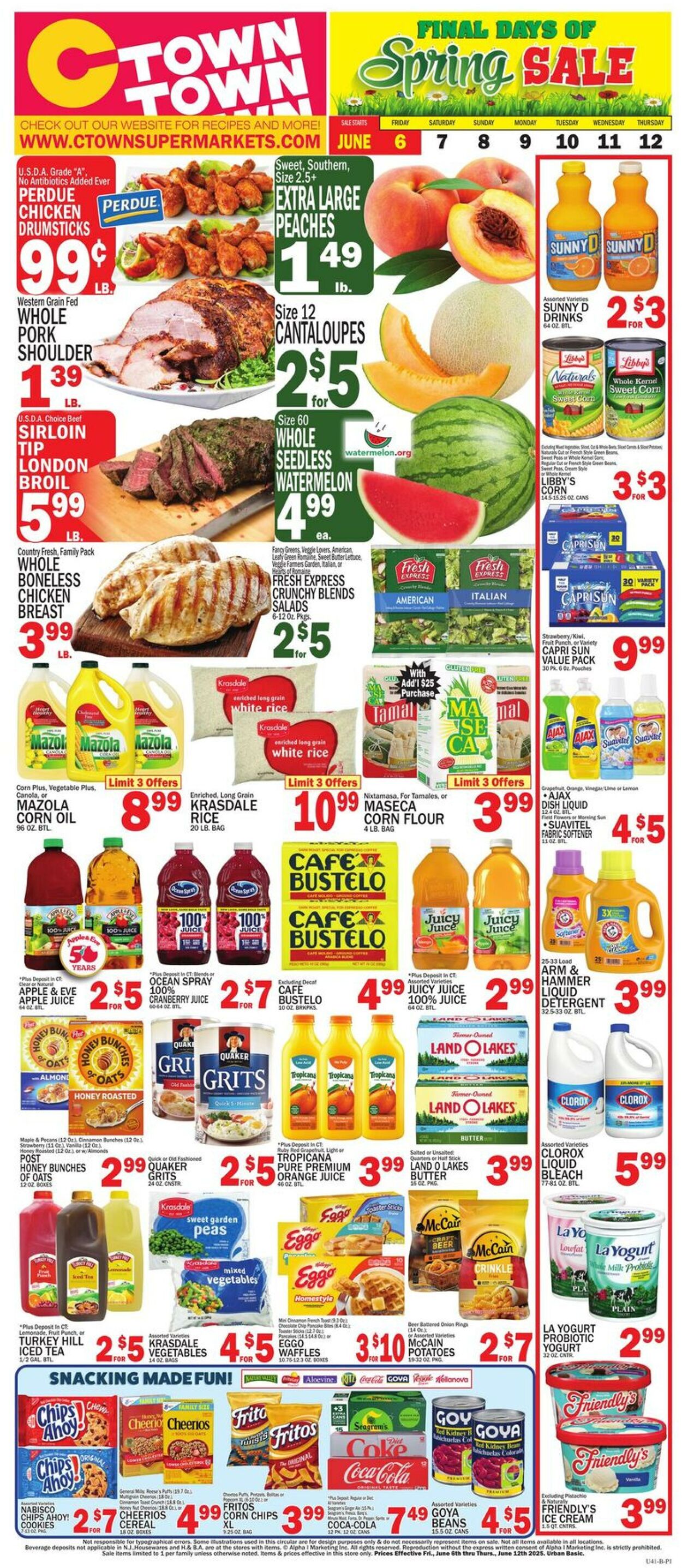 Weekly ad CTown 06/06/2025 - 06/12/2025