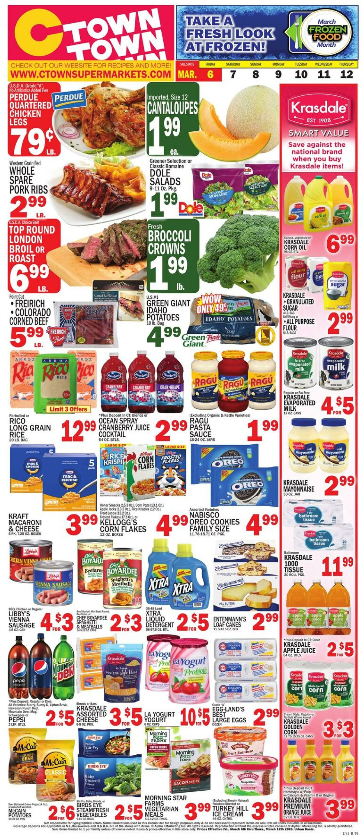Weekly ad CTown 03/06/2026 - 03/12/2026