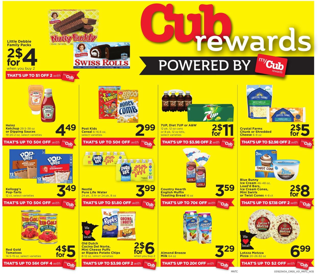 Weekly ad Cub Foods 03/26/2023 - 04/01/2023