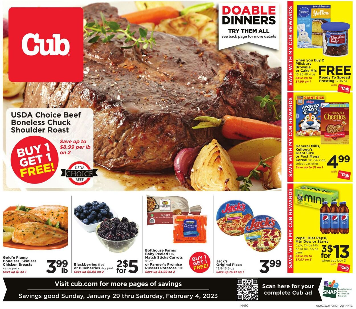 Weekly ad Cub Foods 01/29/2023 - 02/04/2023