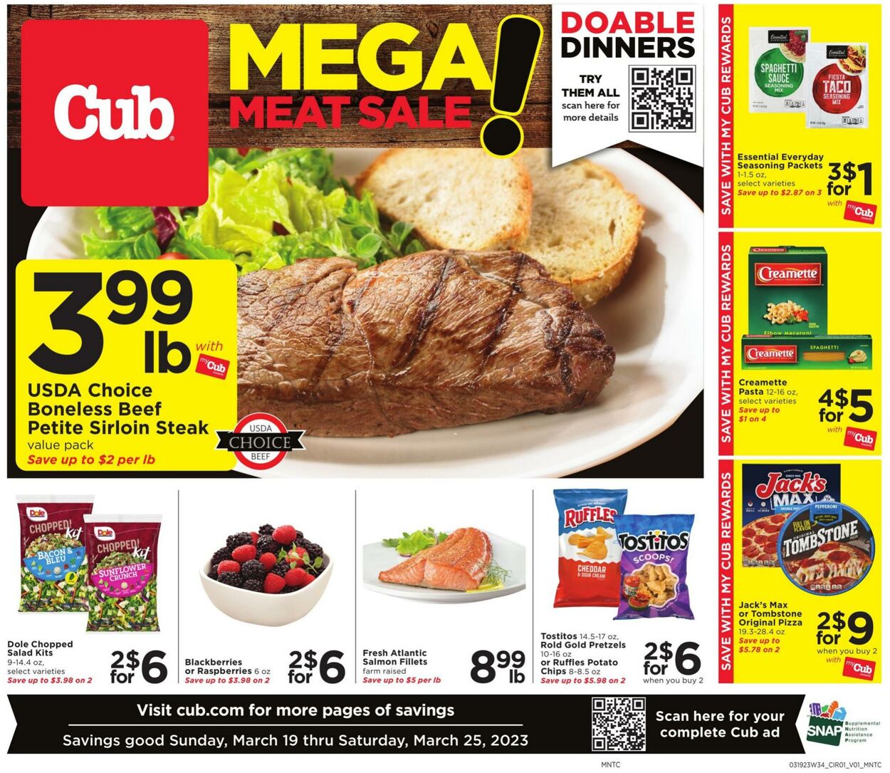 Weekly ad Cub Foods 03/19/2023 - 03/25/2023