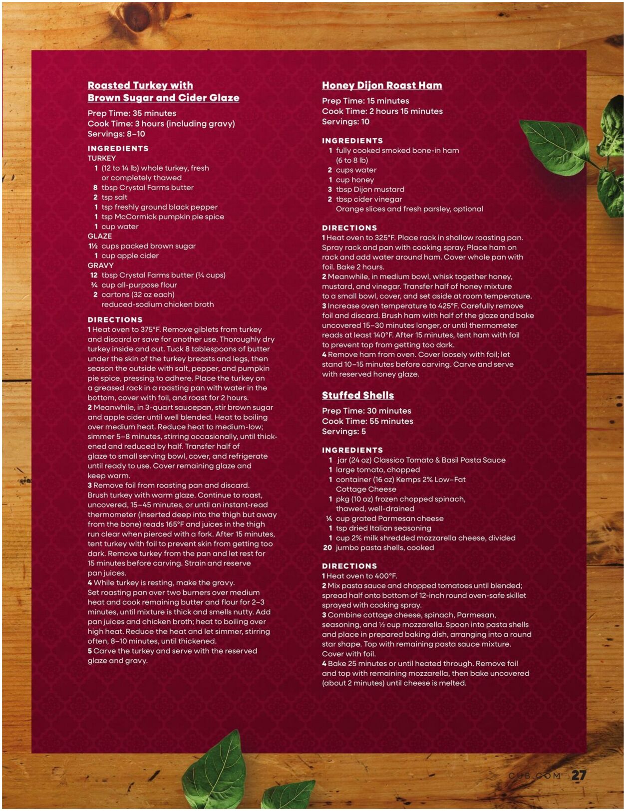 Weekly ad Cub Foods 10/31/2025 - 01/09/2026