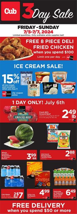 Weekly ad Cub Foods 06/30/2024 - 07/06/2024