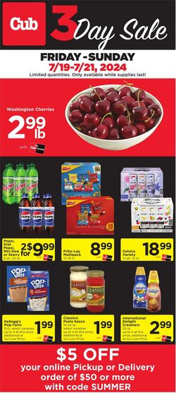 Weekly ad Cub Foods 04/21/2024 - 04/27/2024