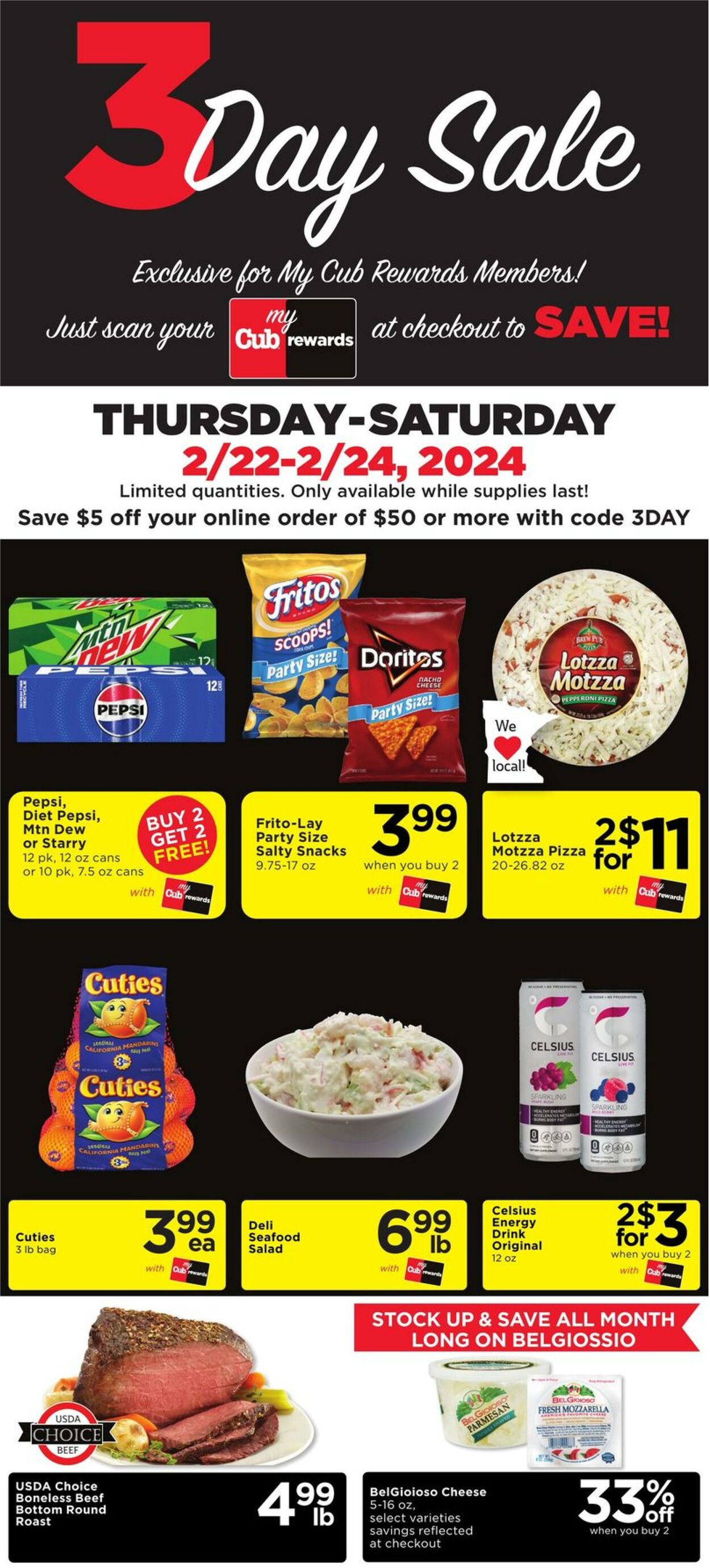 Weekly ad Cub Foods 02/22/2024 - 02/24/2024