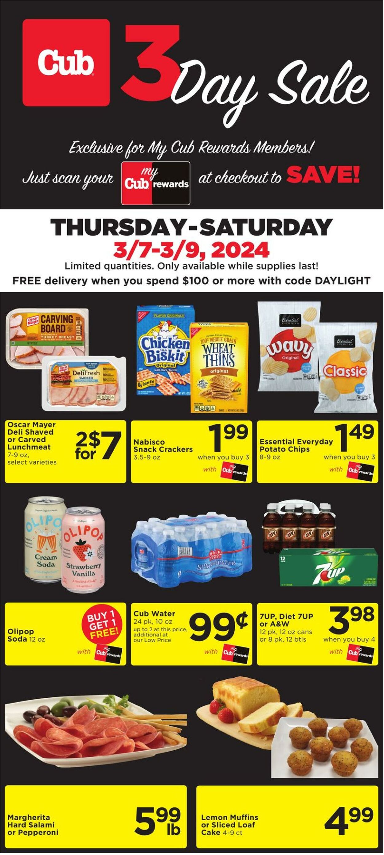 Weekly ad Cub Foods 03/07/2024 - 03/09/2024