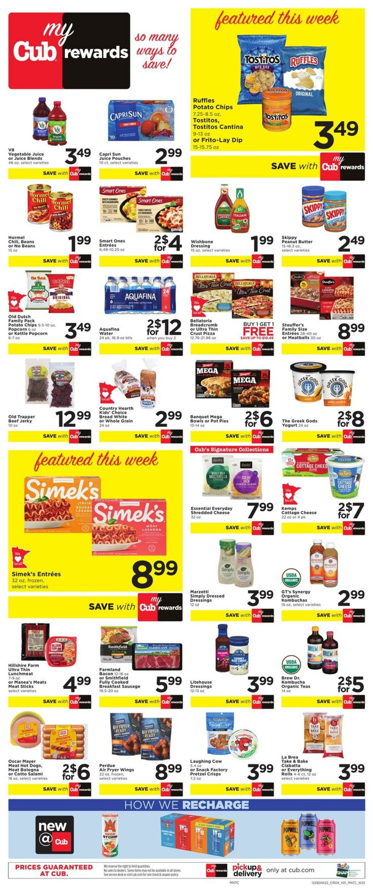 Weekly ad Cub Foods 01/05/2025 - 01/11/2025