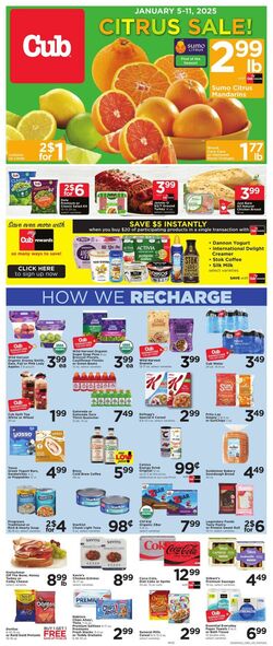 Weekly ad Cub Foods 01/05/2025 - 01/11/2025