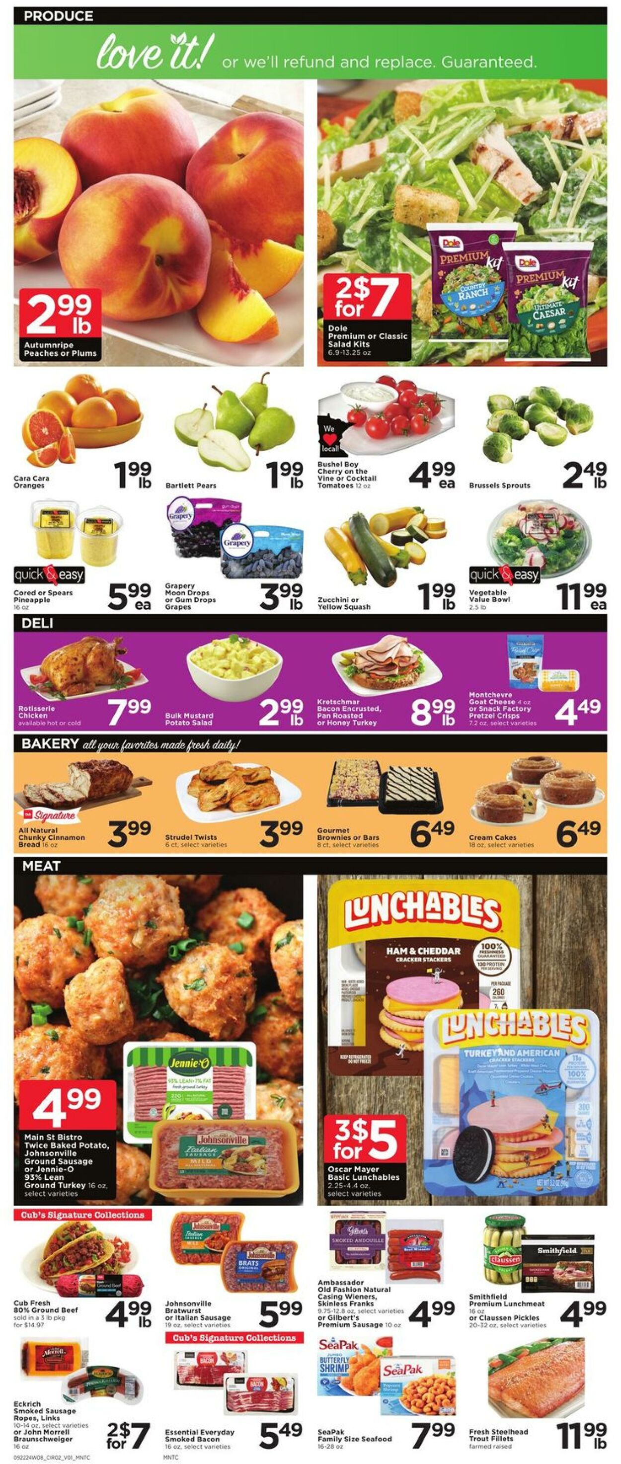 Weekly ad Cub Foods 09/22/2024 - 09/28/2024