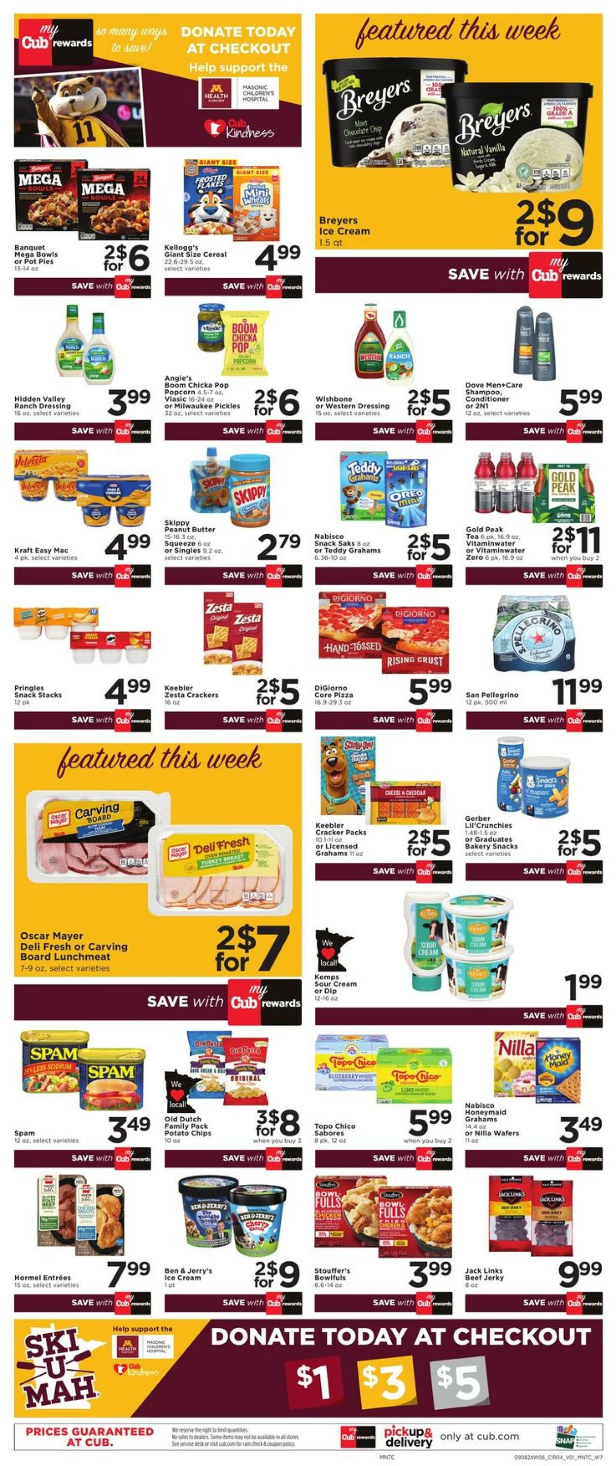 Weekly ad Cub Foods 09/15/2024 - 09/21/2024