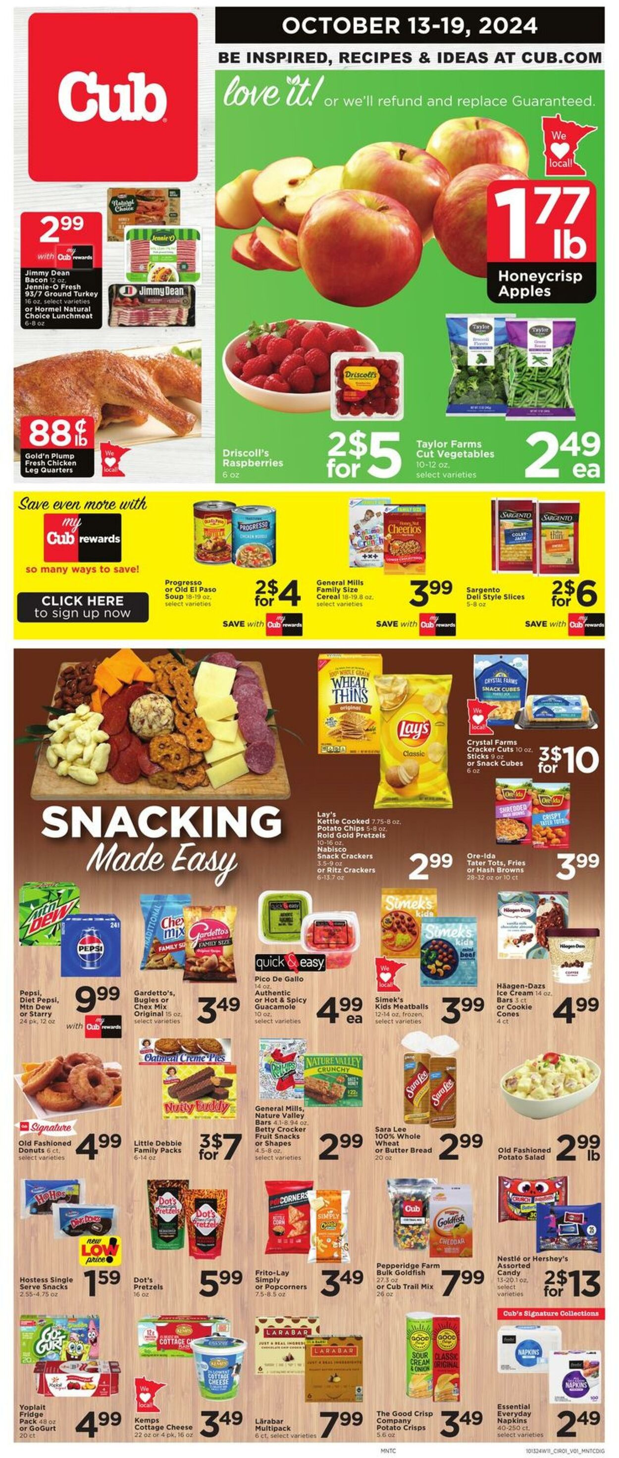 Weekly ad Cub Foods 10/13/2024 - 10/19/2024