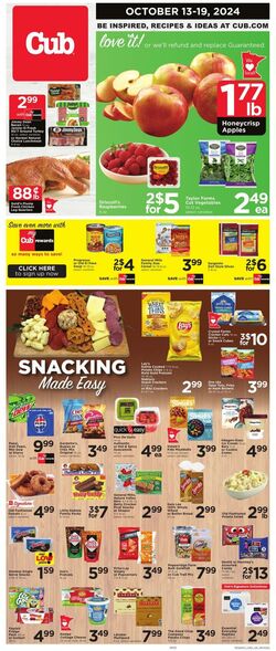 Weekly ad Cub Foods 10/25/2024 - 10/27/2024