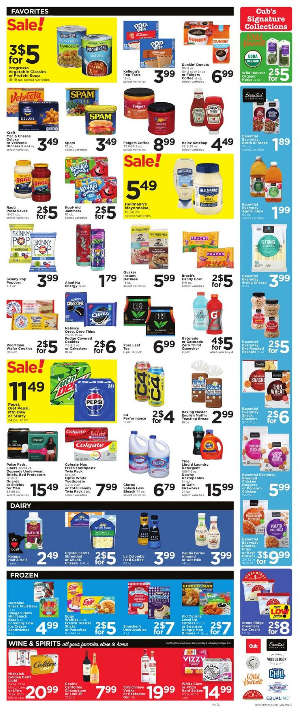 Weekly ad Cub Foods 09/29/2024 - 10/05/2024