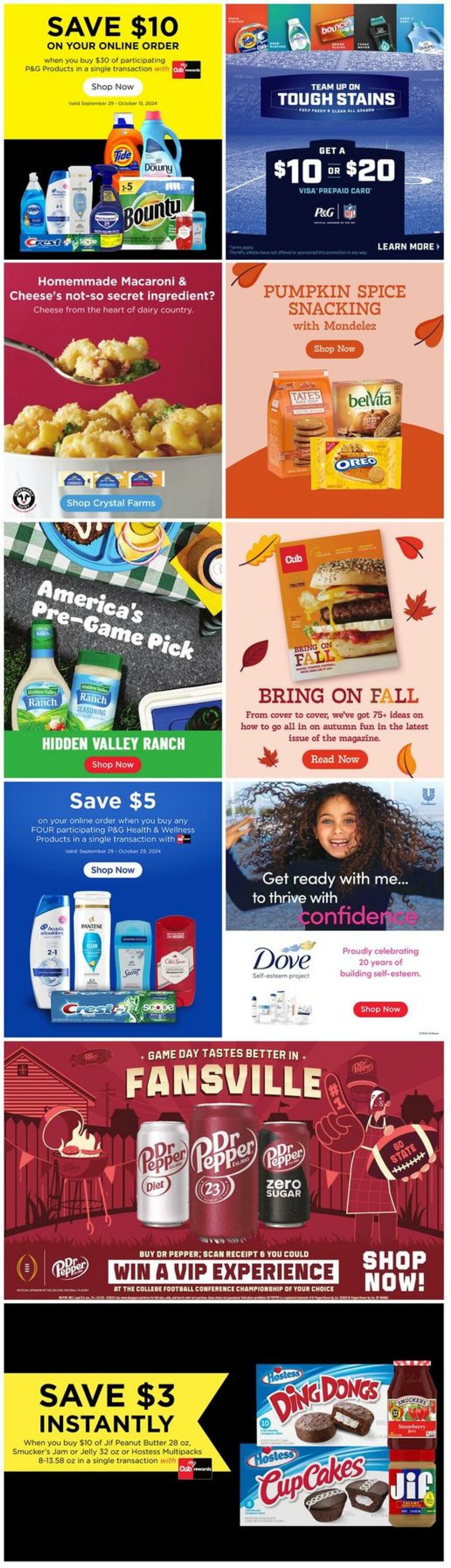 Weekly ad Cub Foods 09/29/2024 - 10/05/2024