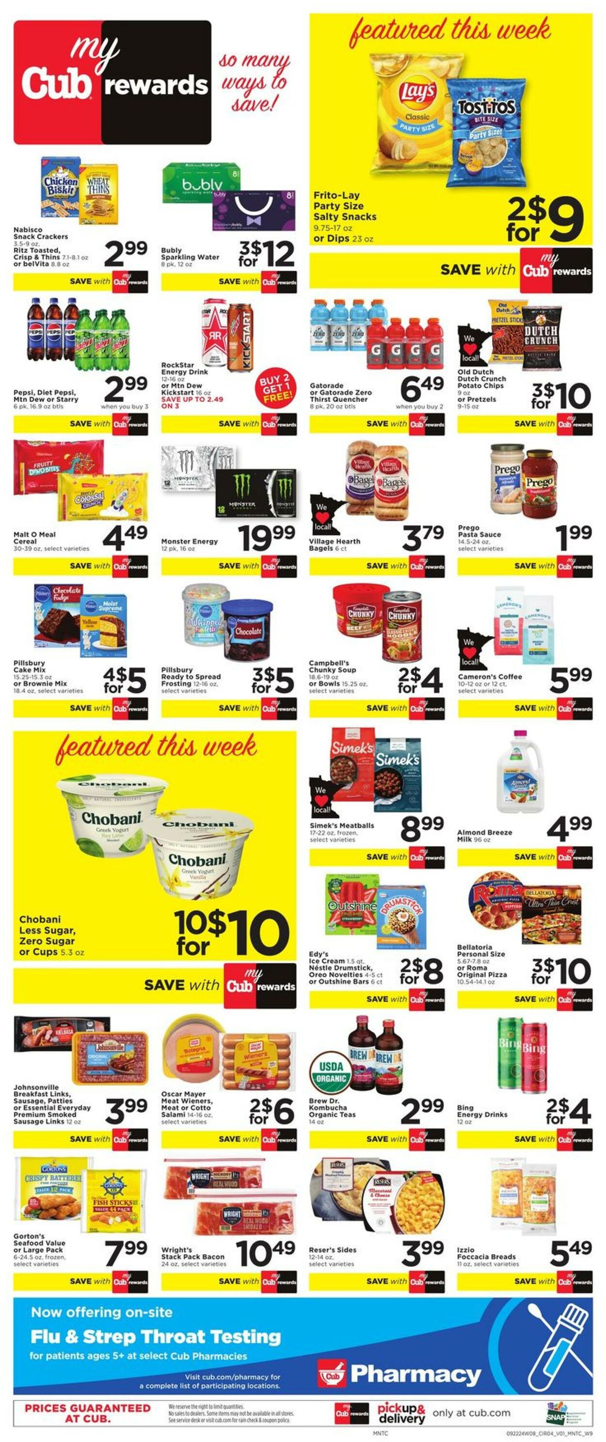 Weekly ad Cub Foods 09/29/2024 - 10/05/2024