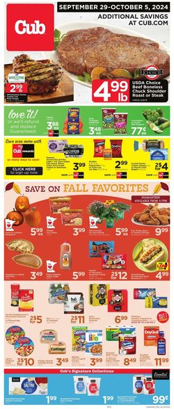 Weekly ad Cub Foods 10/20/2024 - 10/26/2024