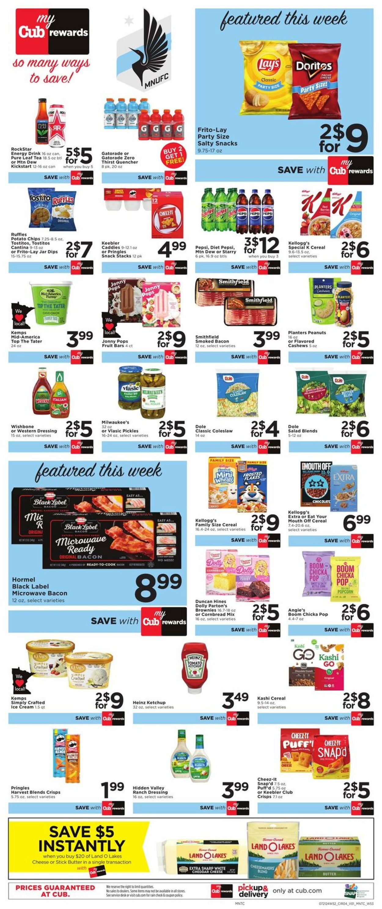 Weekly ad Cub Foods 07/28/2024 - 08/03/2024