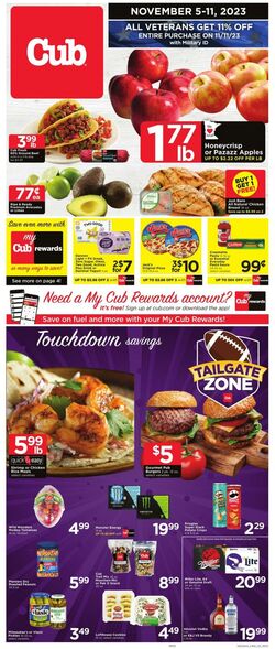 Weekly ad Cub Foods 08/13/2023 - 11/25/2023
