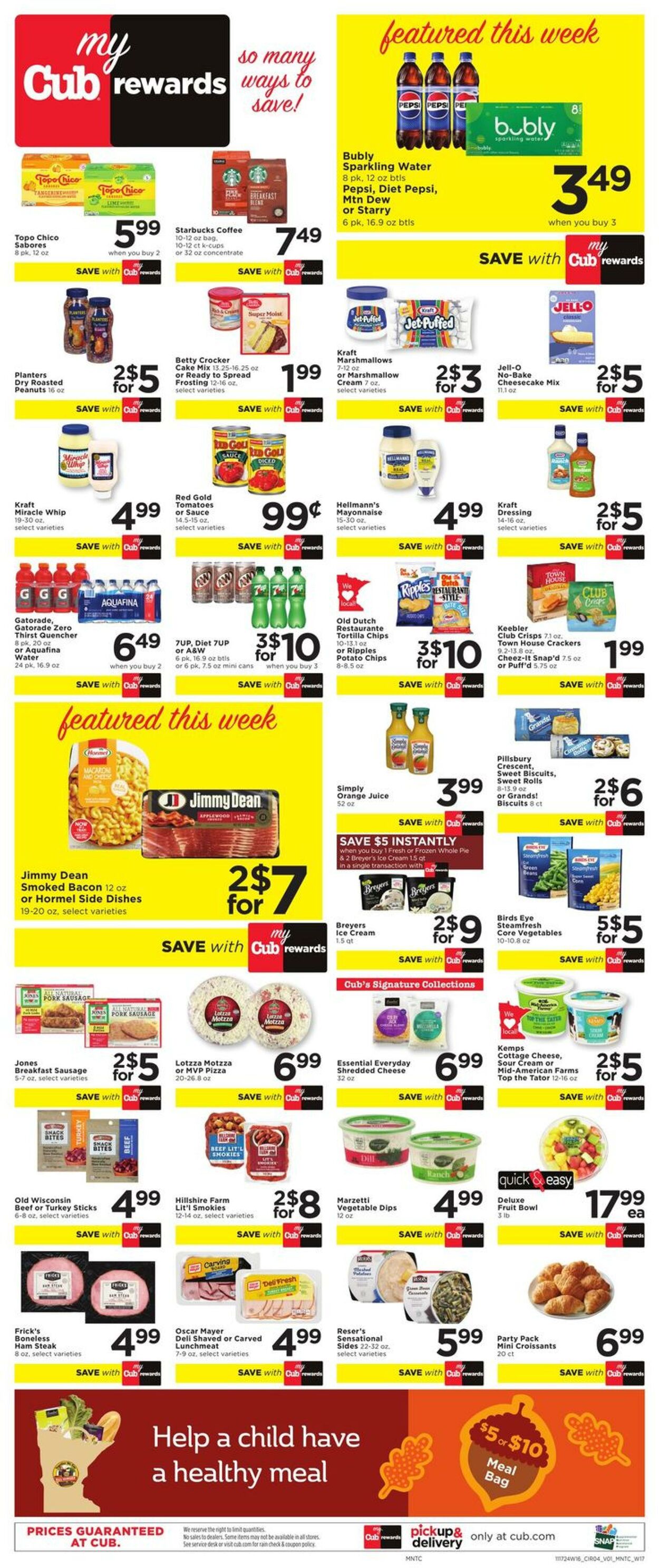 Weekly ad Cub Foods 11/24/2024 - 11/30/2024