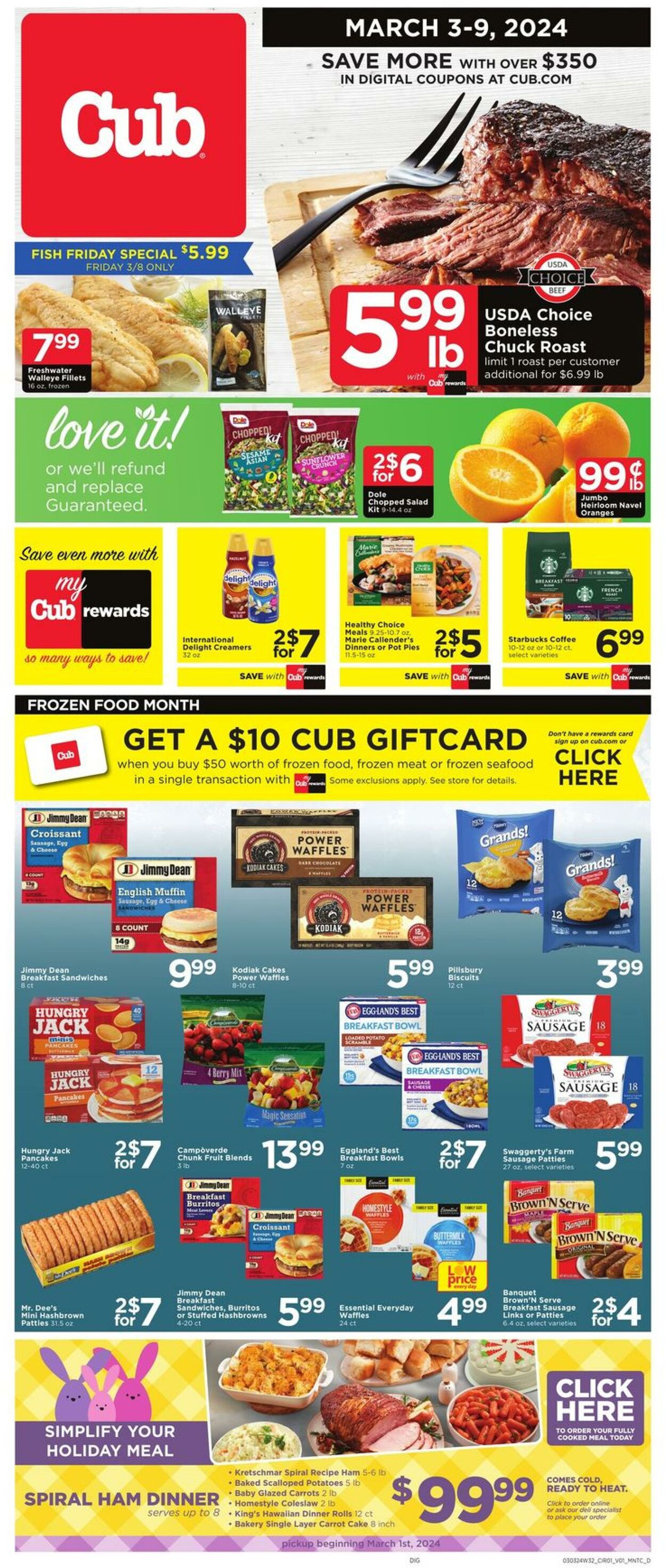 Weekly ad Cub Foods 03/03/2024 - 03/09/2024
