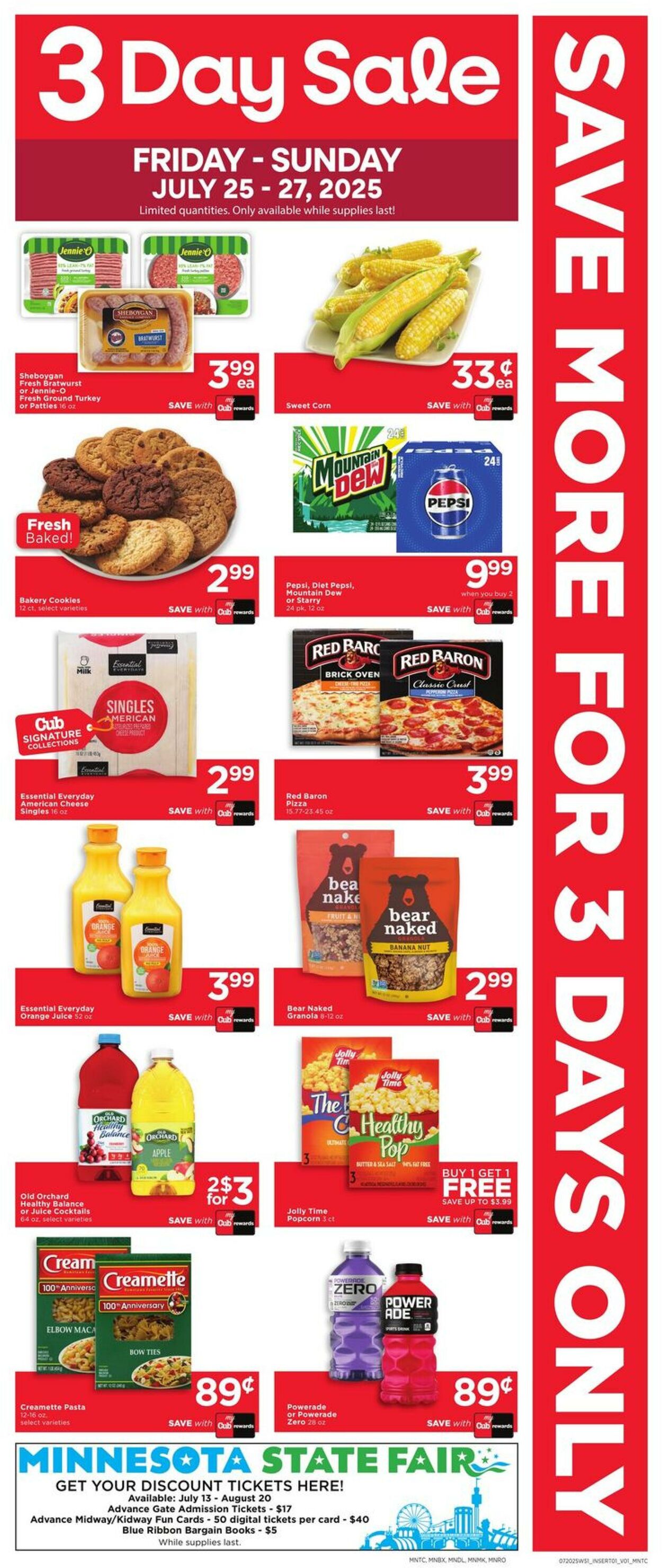 Weekly ad Cub Foods 07/20/2025 - 07/26/2025
