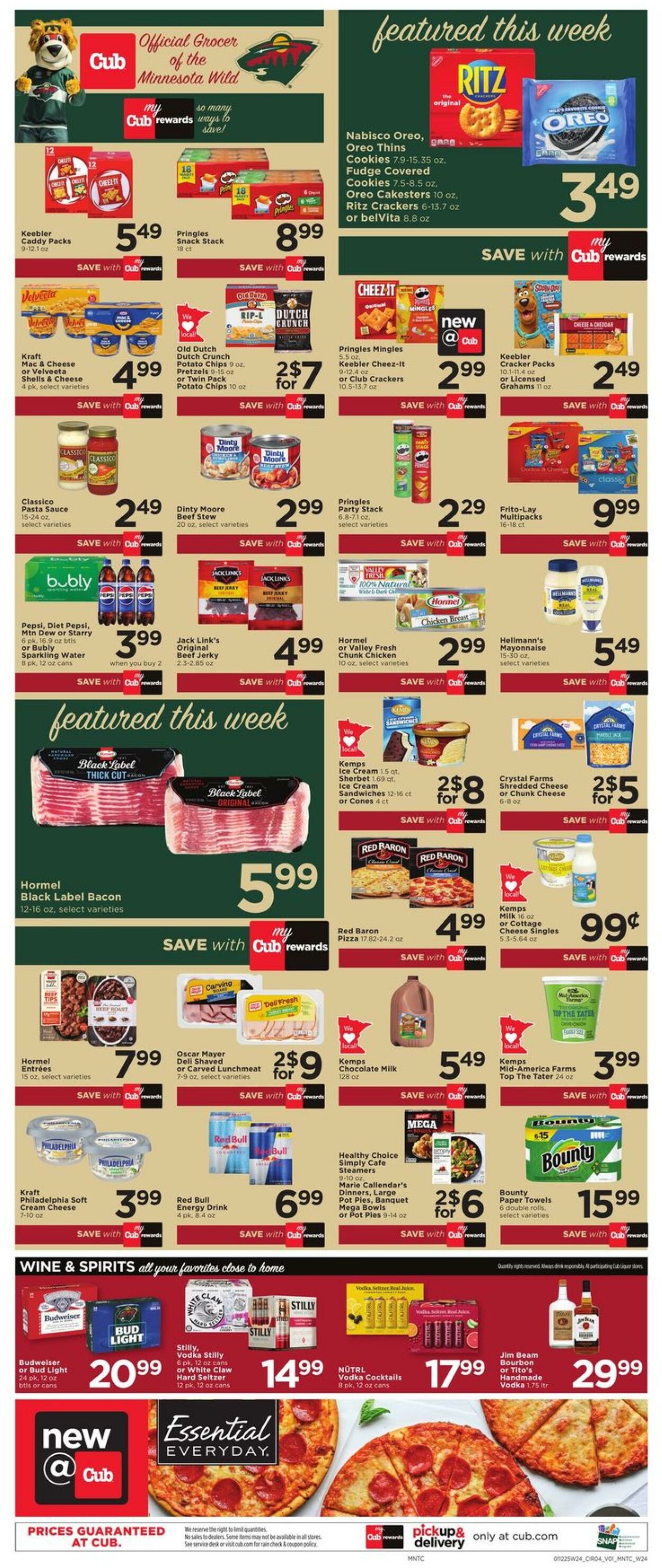 Weekly ad Cub Foods 01/12/2025 - 01/18/2025