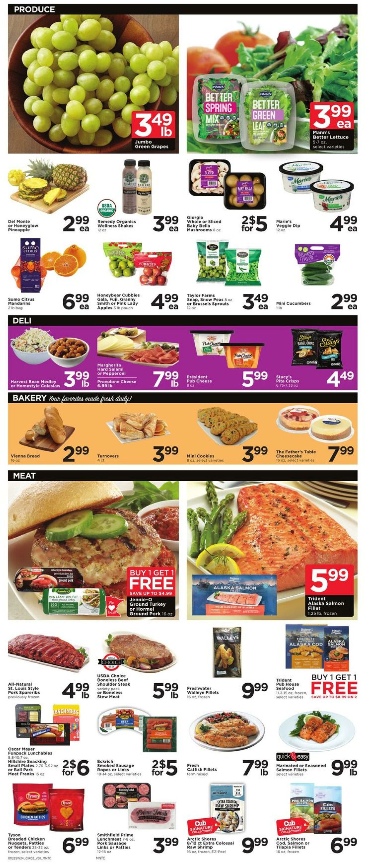 Weekly ad Cub Foods 01/12/2025 - 01/18/2025