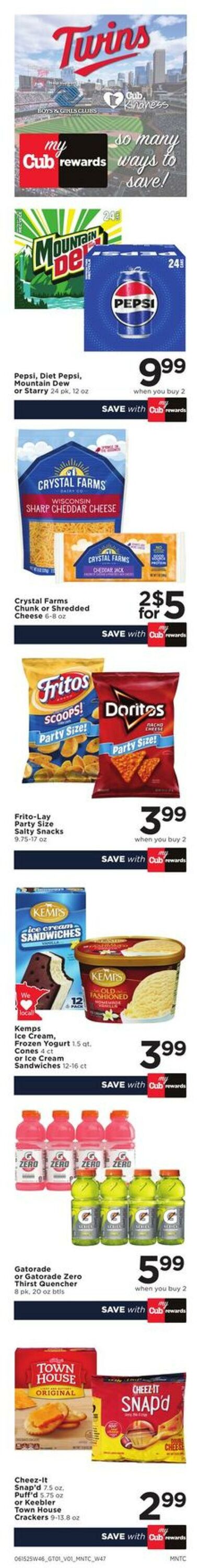 Weekly ad Cub Foods 06/22/2025 - 06/28/2025