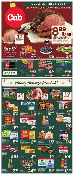 Weekly ad Cub Foods 12/22/2024 - 12/24/2024