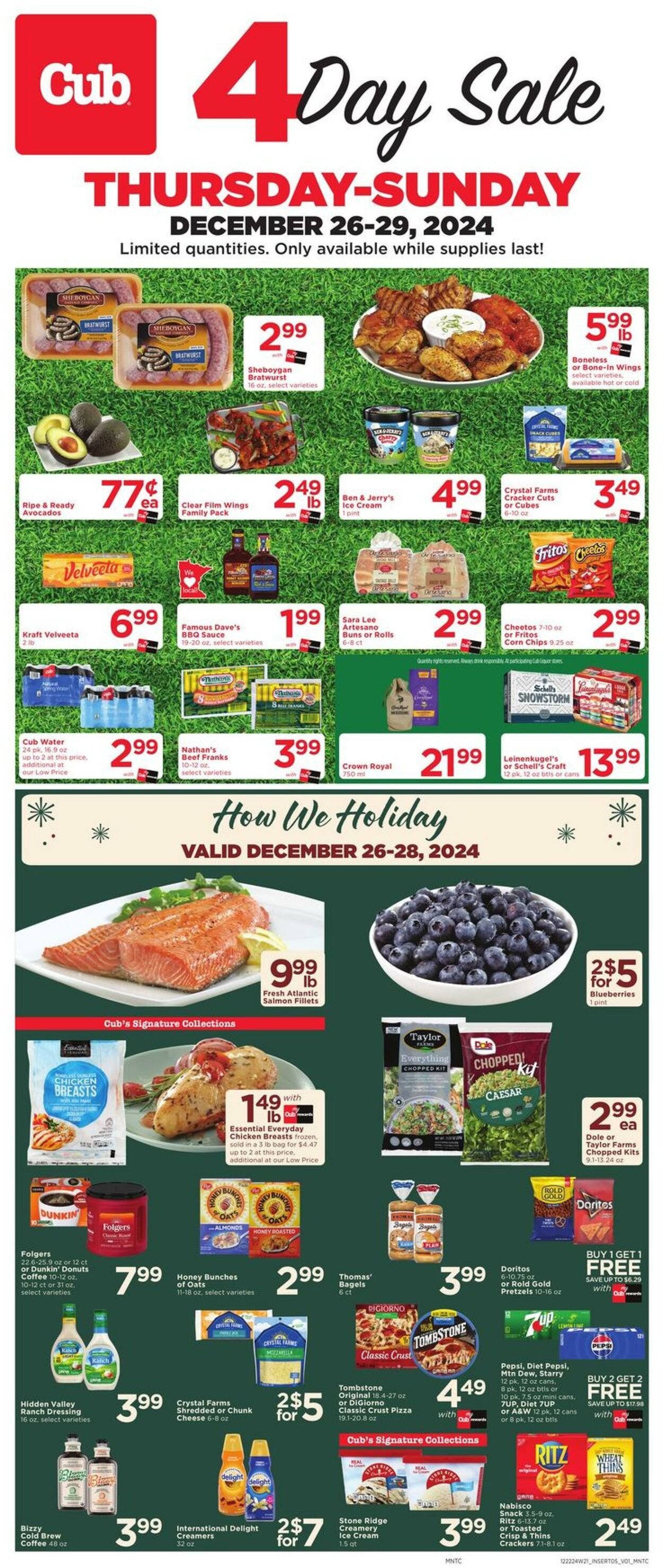 Weekly ad Cub Foods 12/26/2024 - 12/28/2024