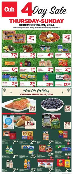 Weekly ad Cub Foods 12/26/2024 - 12/28/2024