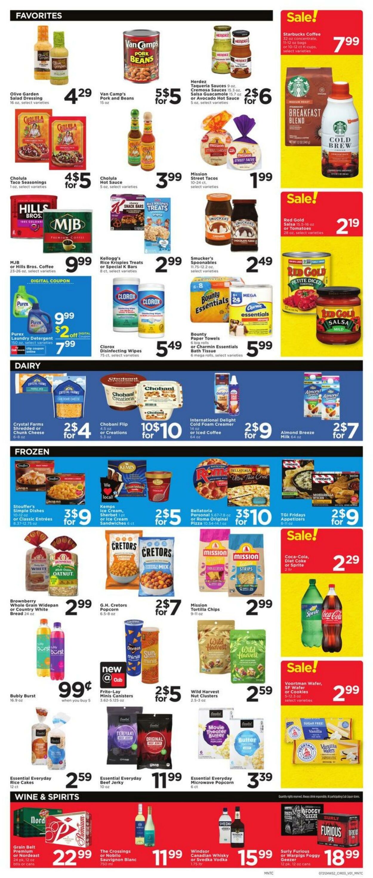 Weekly ad Cub Foods 07/21/2024 - 07/27/2024