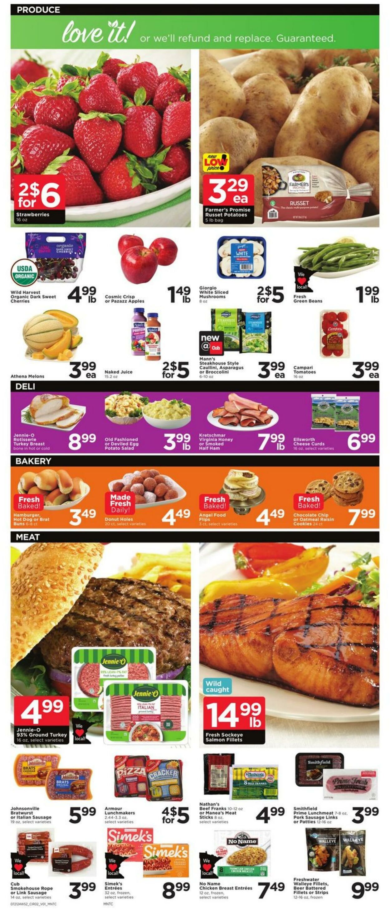 Weekly ad Cub Foods 07/21/2024 - 07/27/2024