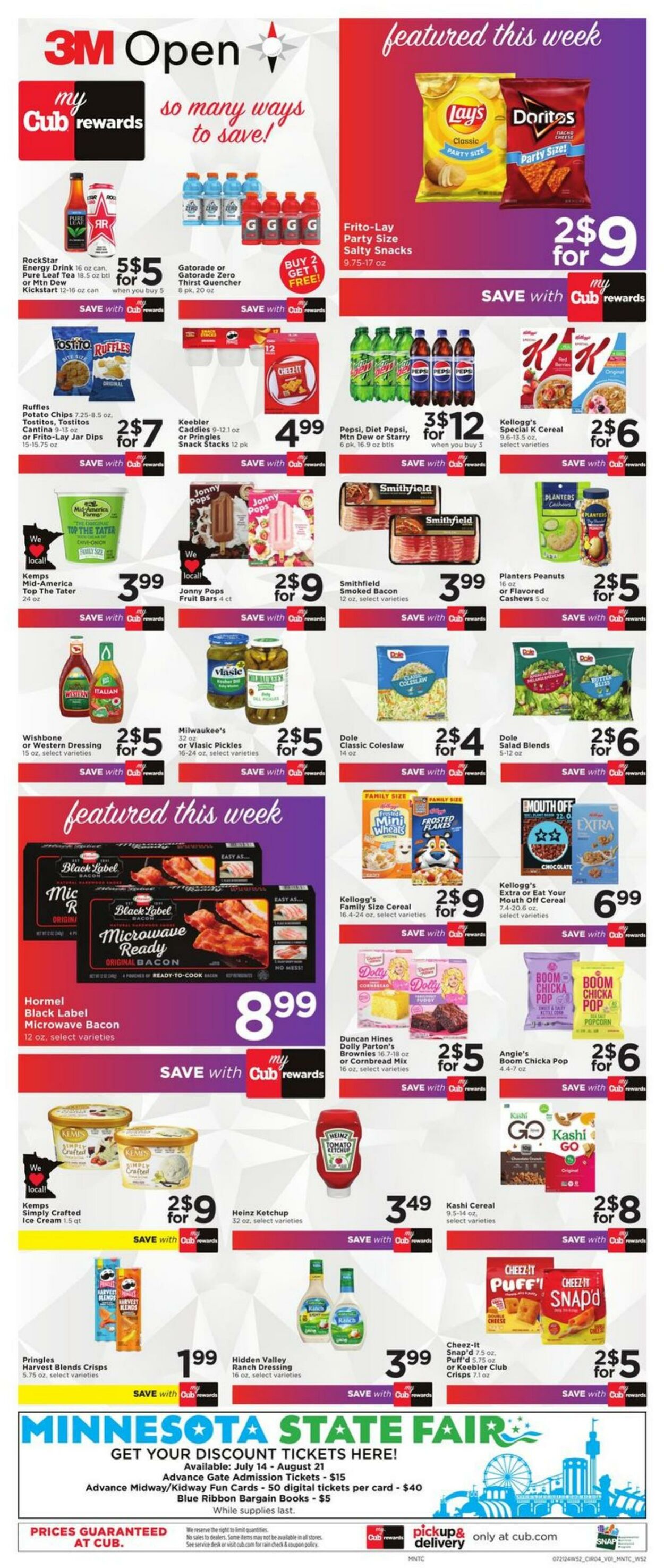 Weekly ad Cub Foods 07/21/2024 - 07/27/2024