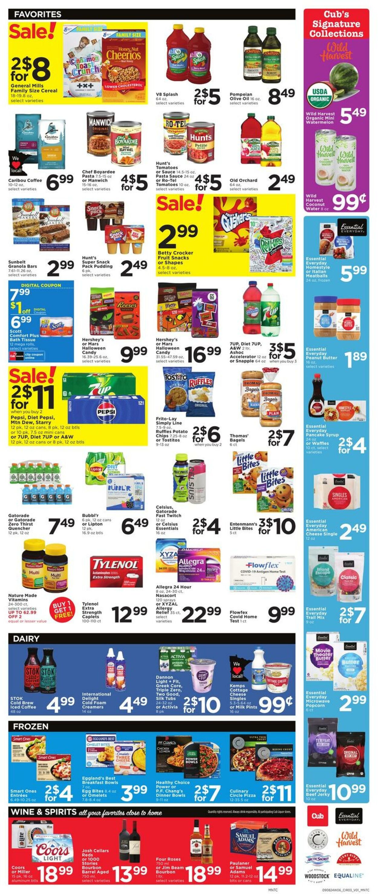 Weekly ad Cub Foods 09/08/2024 - 09/14/2024