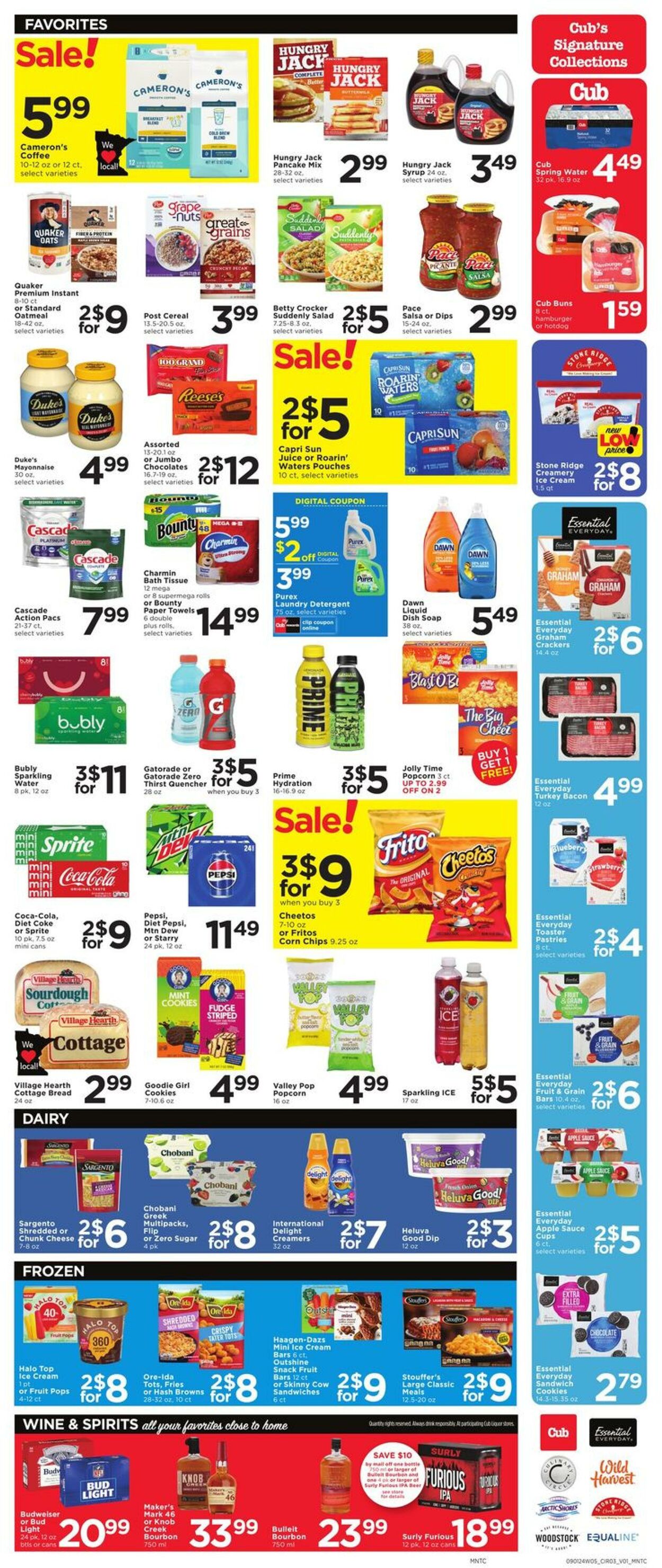 Weekly ad Cub Foods 09/03/2024 - 09/07/2024