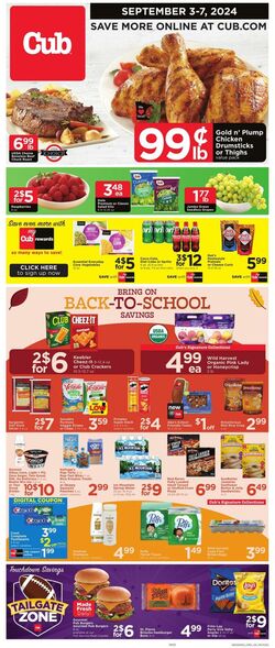 Weekly ad Cub Foods 08/18/2024 - 11/30/2024