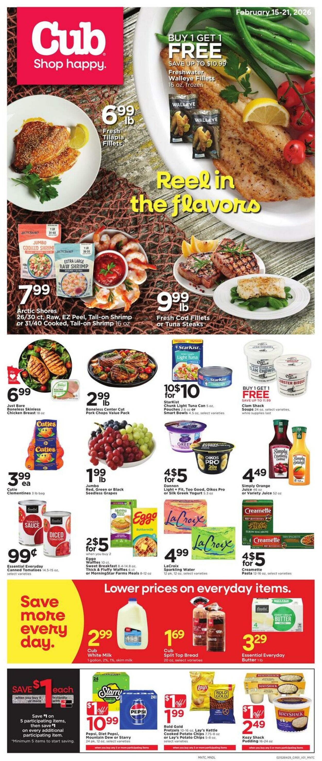 Weekly ad Cub Foods 02/15/2026 - 02/21/2026