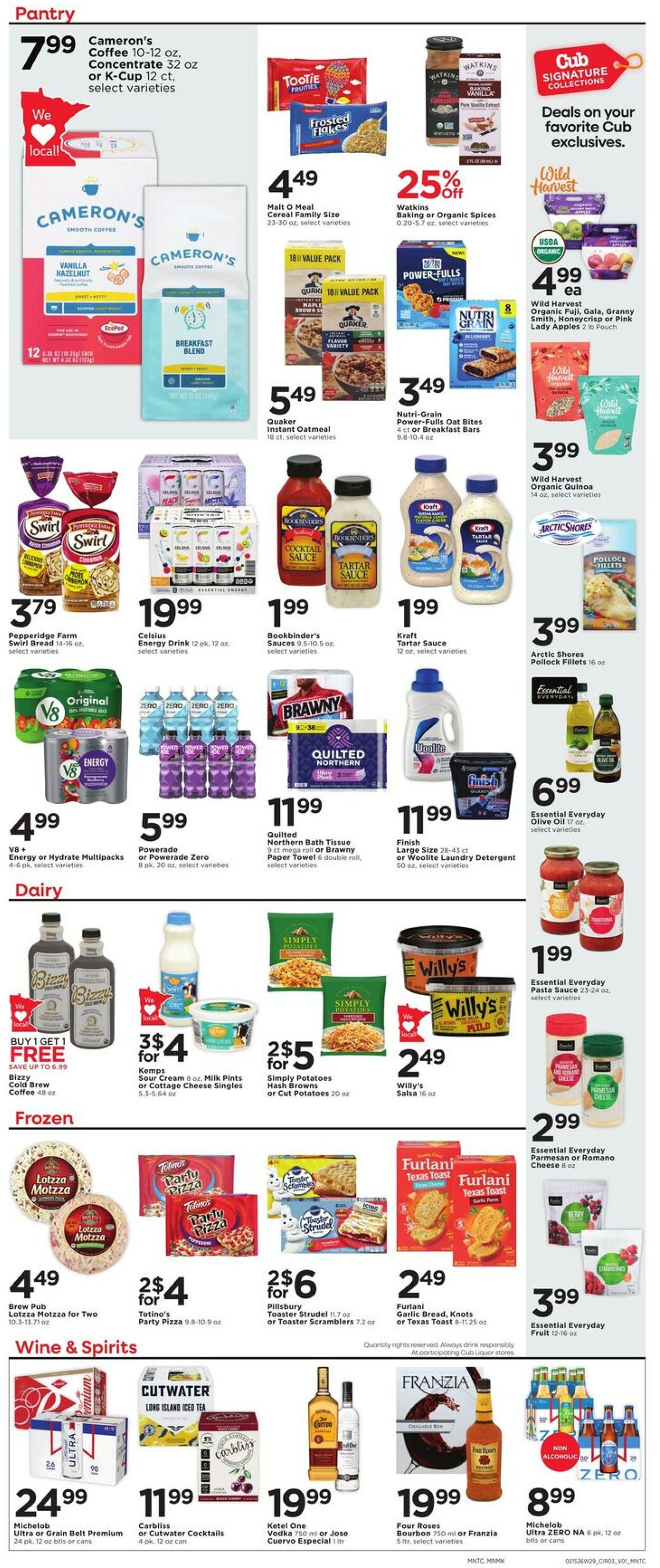 Weekly ad Cub Foods 02/15/2026 - 02/21/2026