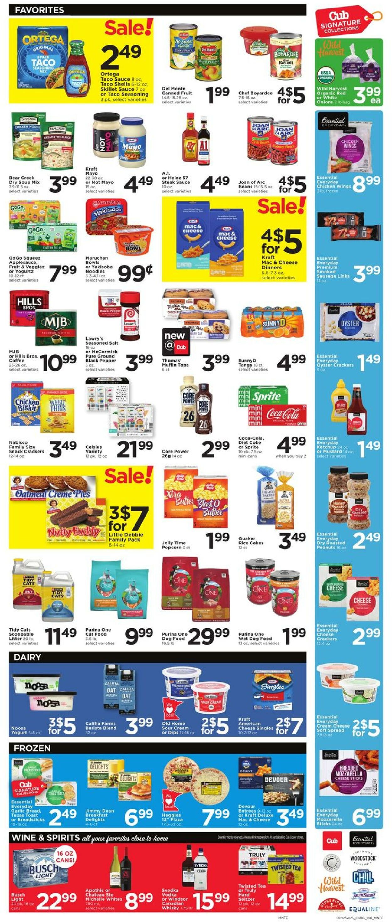 Weekly ad Cub Foods 01/19/2025 - 01/25/2025