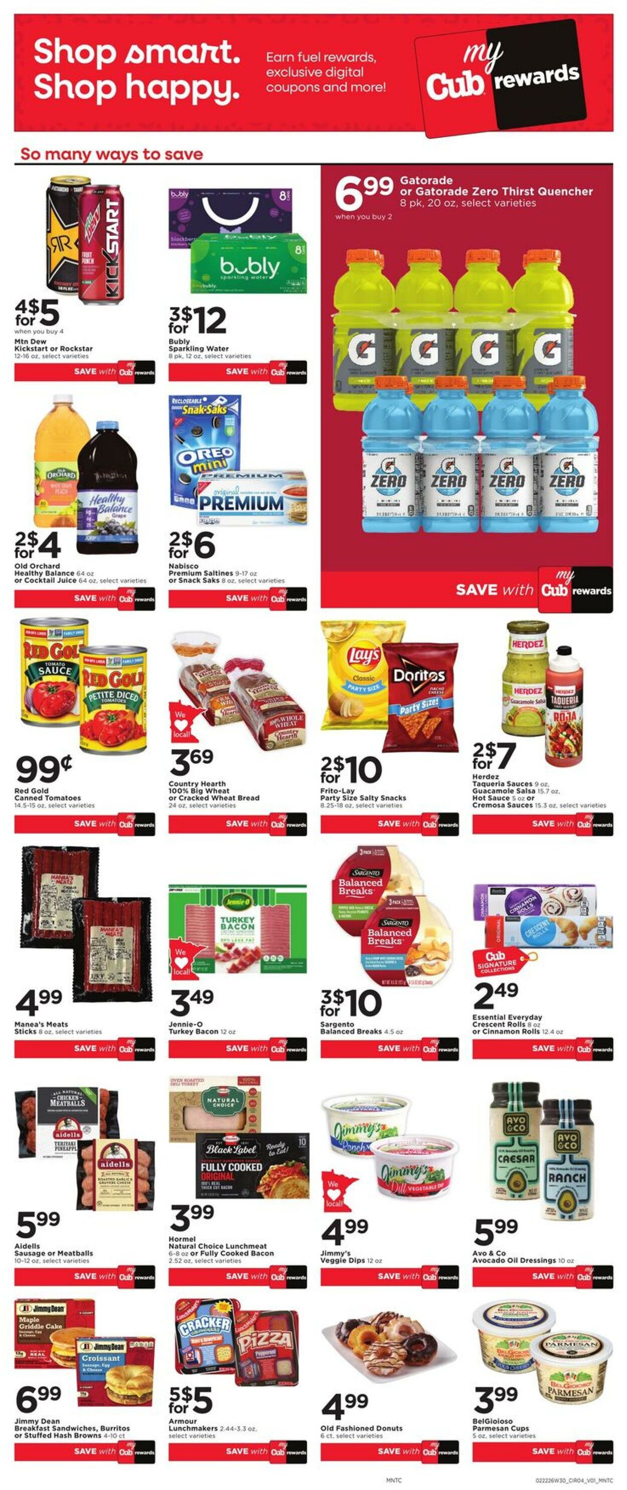 Weekly ad Cub Foods 02/22/2026 - 02/28/2026