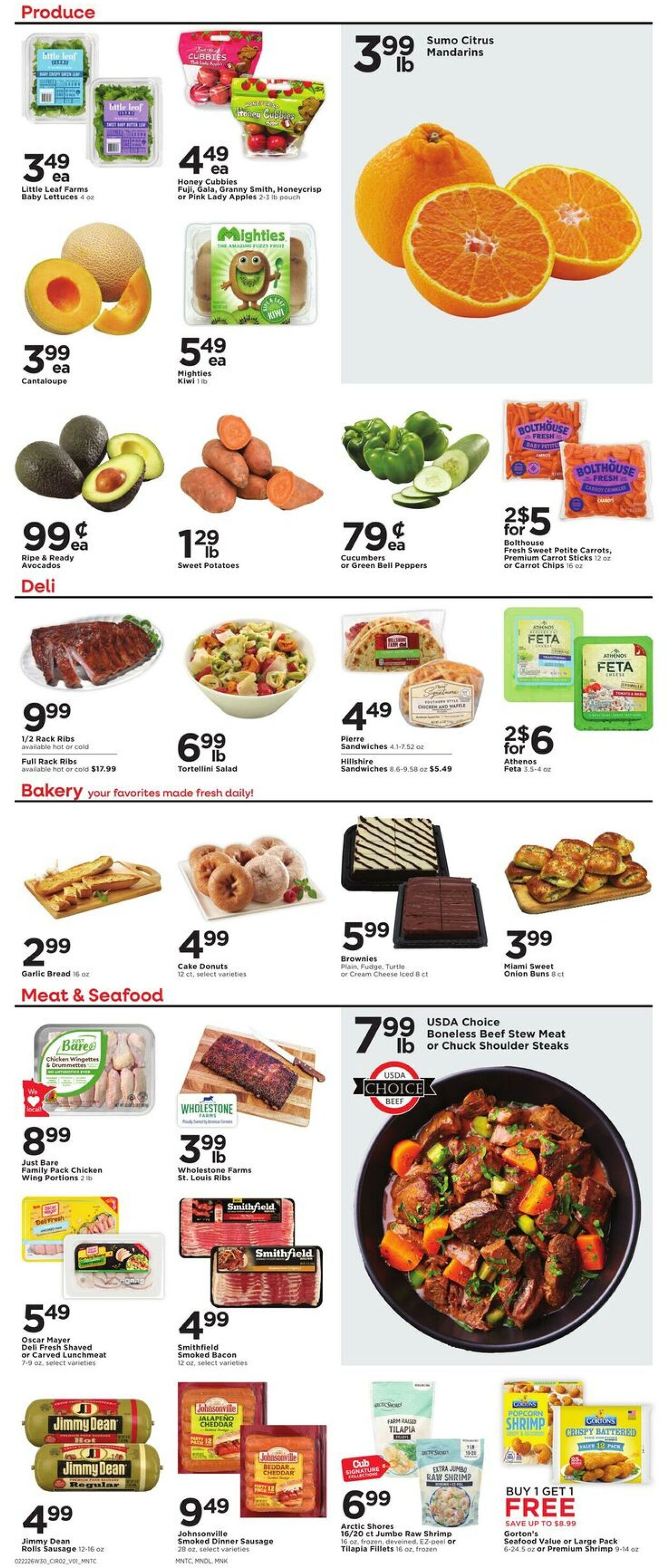 Weekly ad Cub Foods 02/22/2026 - 02/28/2026
