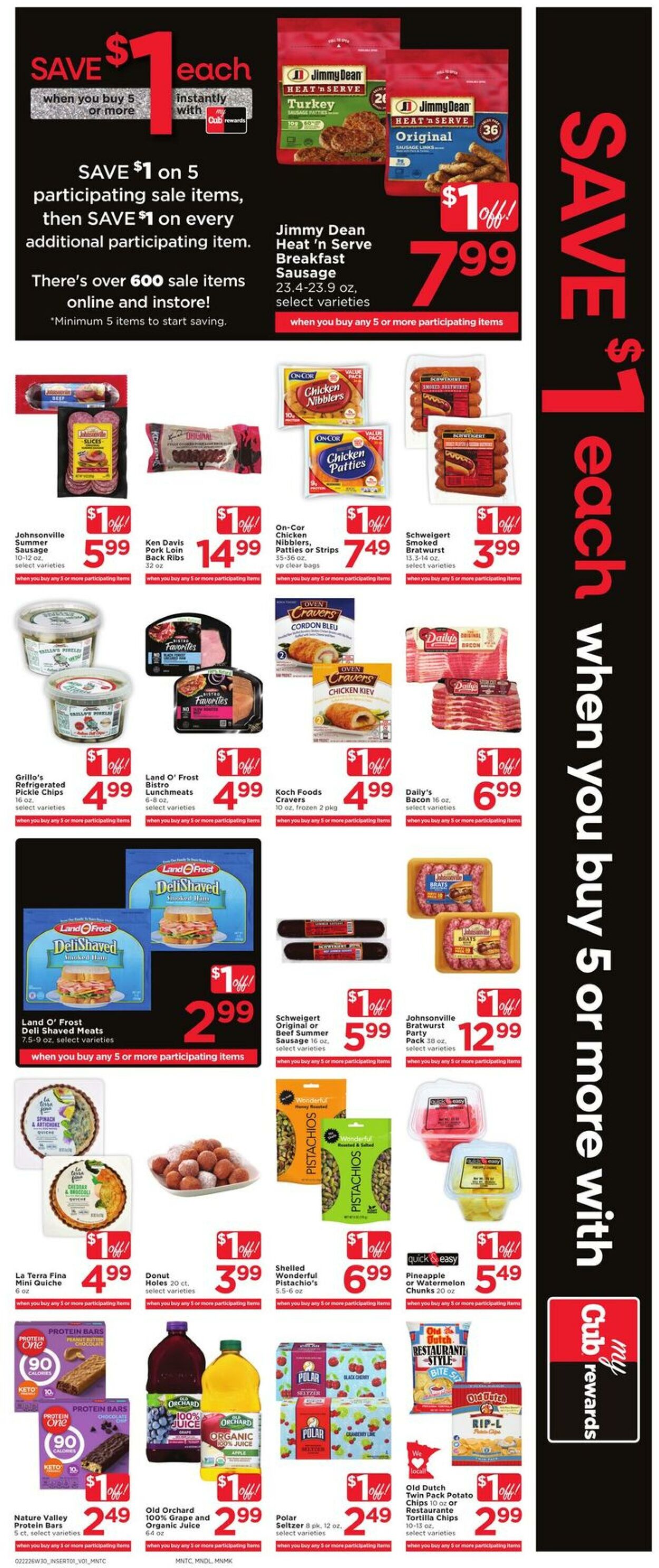 Weekly ad Cub Foods 02/22/2026 - 02/28/2026