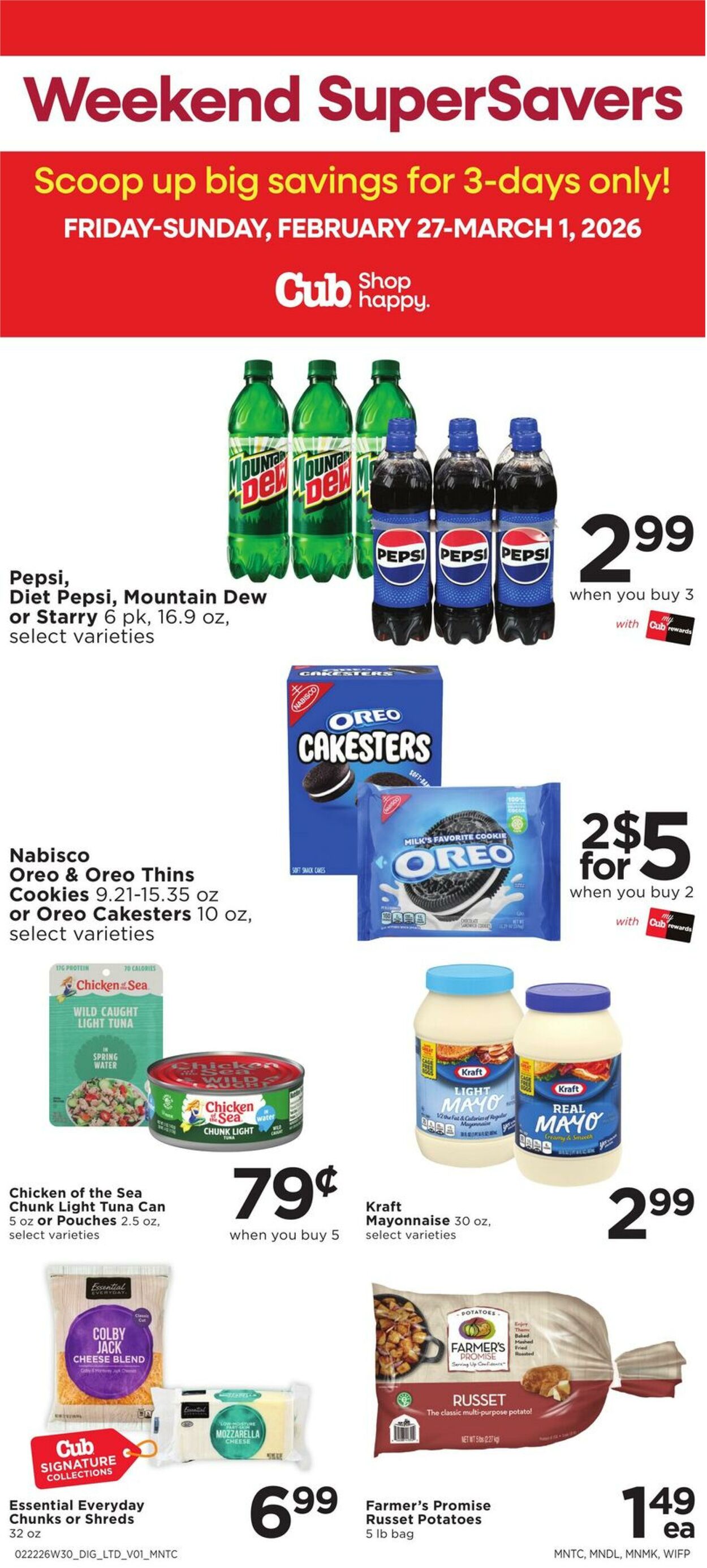 Weekly ad Cub Foods 02/22/2026 - 02/28/2026