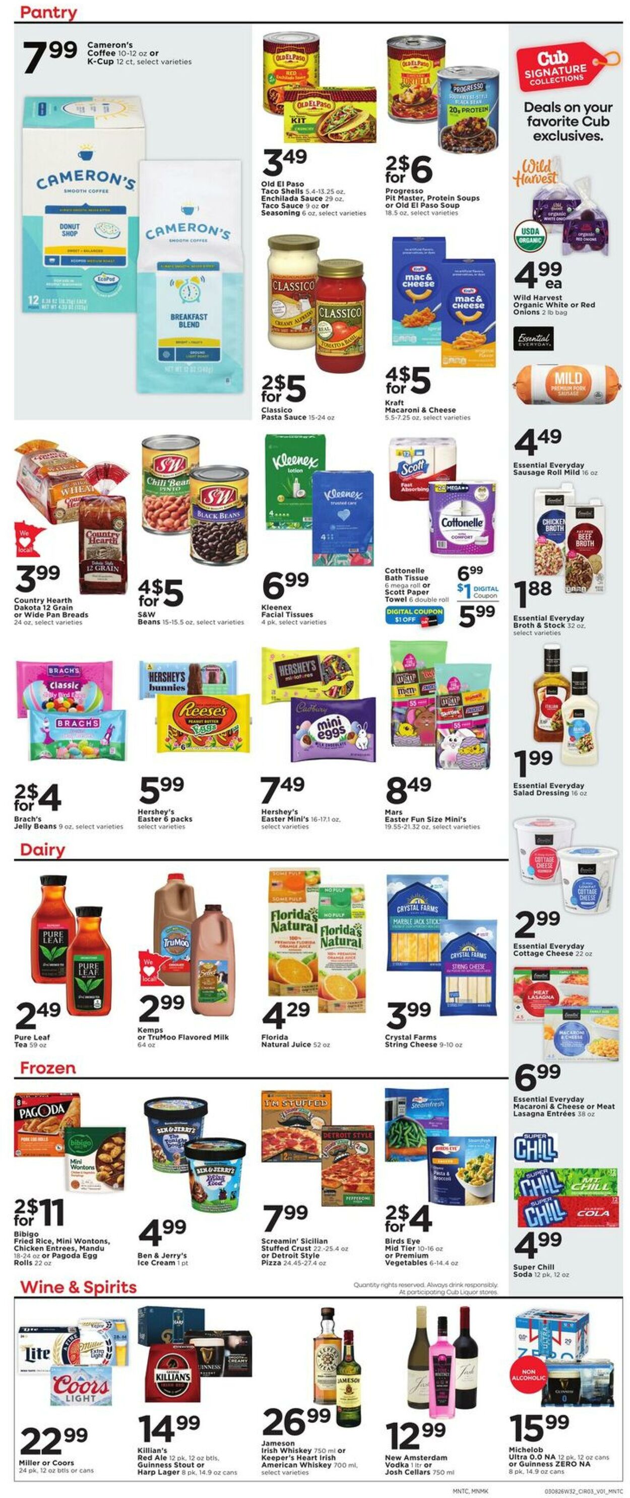Weekly ad Cub Foods 03/08/2026 - 03/14/2026