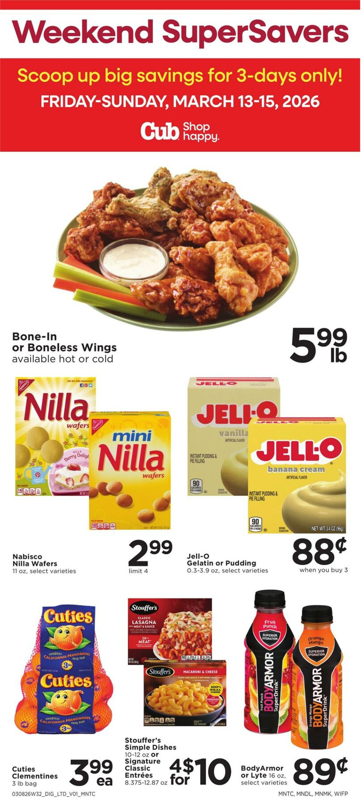 Weekly ad Cub Foods 03/08/2026 - 03/14/2026