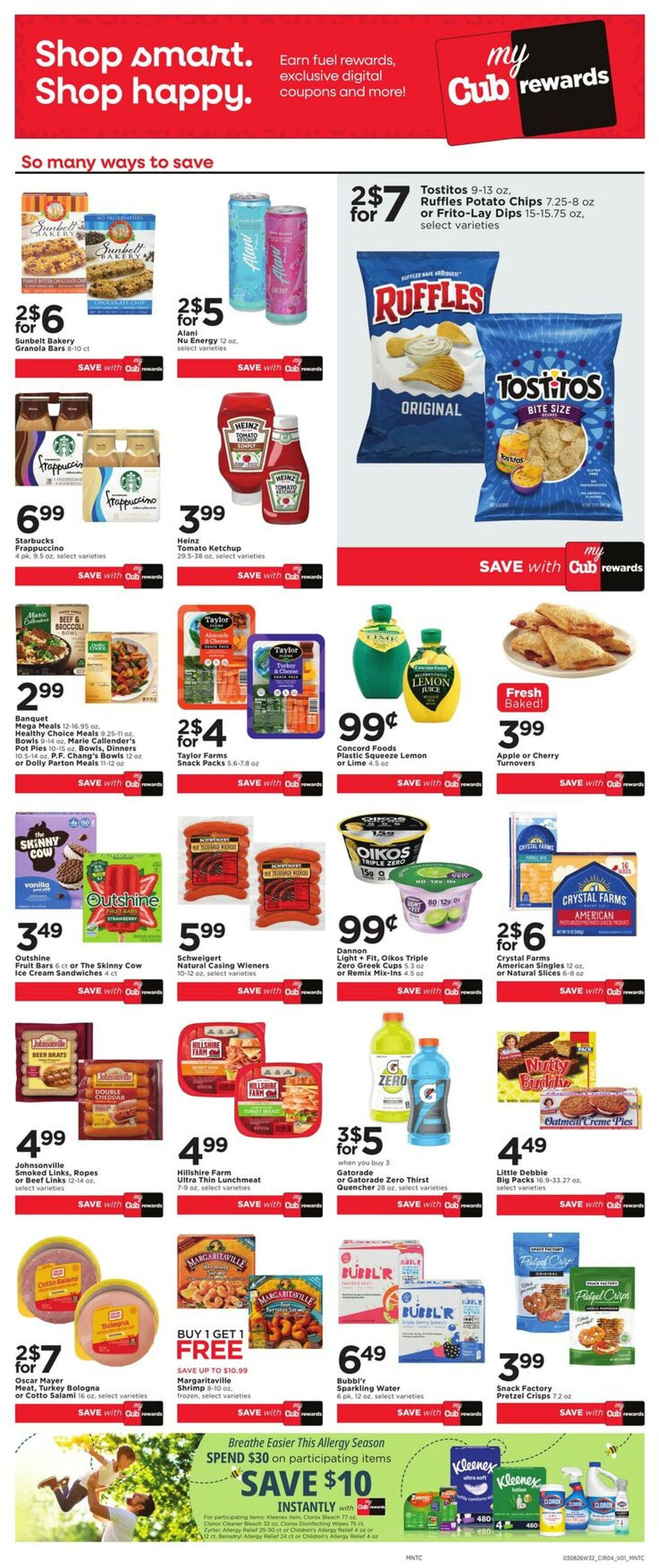 Weekly ad Cub Foods 03/08/2026 - 03/14/2026