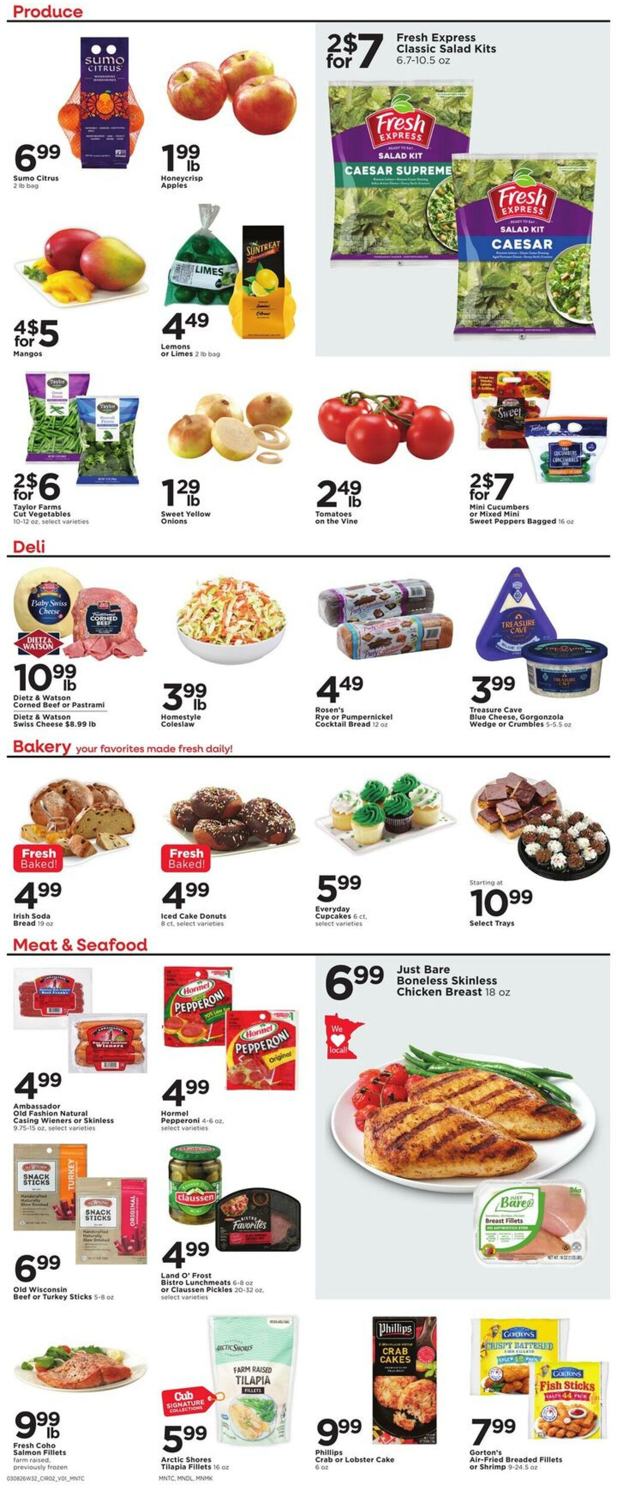 Weekly ad Cub Foods 03/08/2026 - 03/14/2026