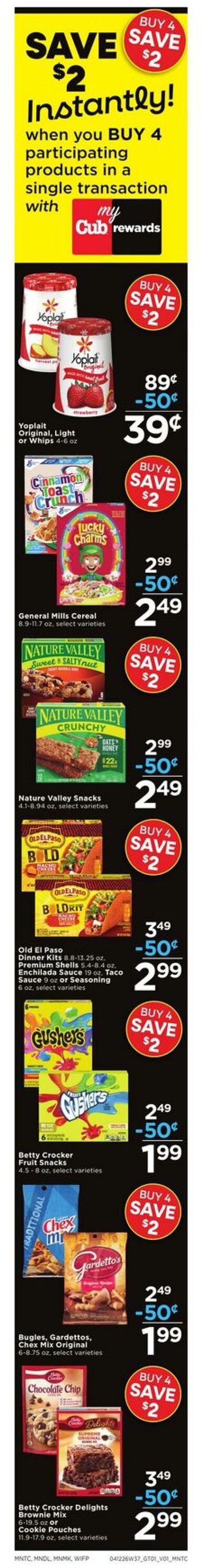 Weekly ad Cub Foods 04/12/2026 - 04/18/2026